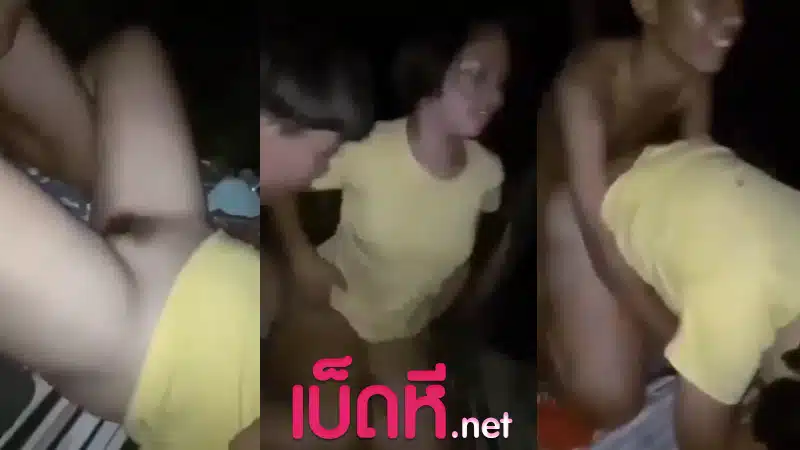คลิปหลุด นักเรียน วัยรุ่นไทยชวนเพื่อนไปเย็ดที่กระท่อมปลายนาxxx สาวผมสั้นขี้เงี่ยนเย็ดไปคุยไปเสียงไทยชัดเจน เย็ดท่าหมาเด็ดๆ