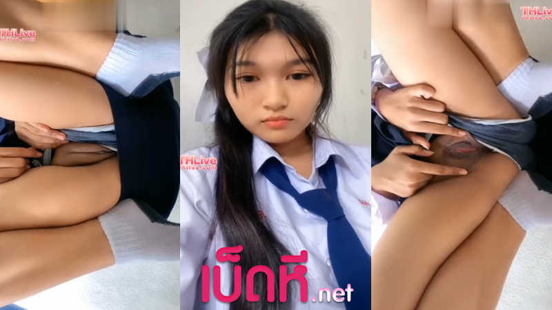 คลิปคอลเสียว นักเรียน ตั้งกล้องเบ็ดหีคาชุด รับงานโชว์หีเสียว แอบคอลไลน์ในห้องน้ำโรงเรียน แหวกกระโปรงเห็นหีเต็มๆ แคมหีอวบน่าเย็ด