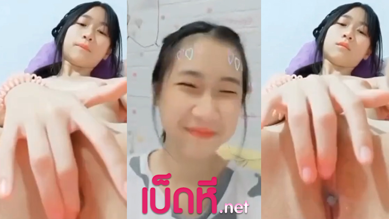 คลิปลับนักเรียน สาวน่ารักโชว์นมโชว์หี ส่งให้แฟนดูยั่วควยxxx นักเรียนมัธยมหุ่นดีขาวเนียน นมตั้งเต้าหีโหนกนูนหมอยประปราย โคกหีใหญ่โคตรน่าเย็ด